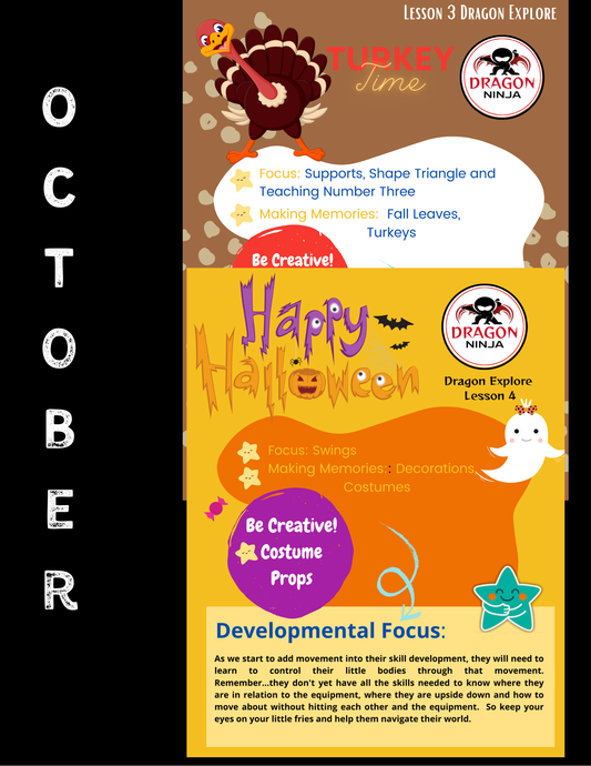 October Ninja Lesson Plans