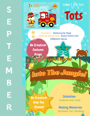 Kindergym September Lesson Plans