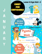 Kindergym January Lesson Plans