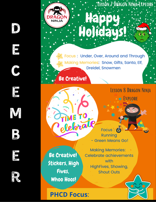 Ninja December Lesson Plans