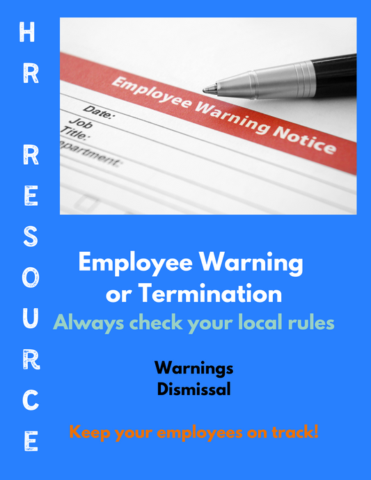 Termination & Warnings