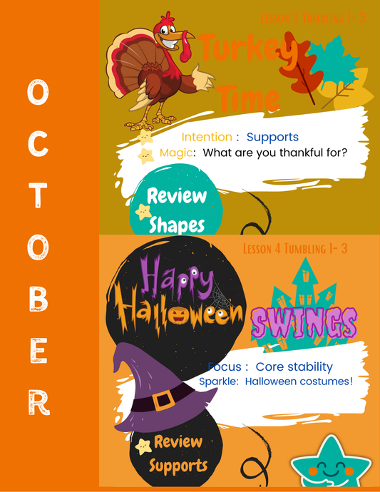Tumbling October Lesson Plans