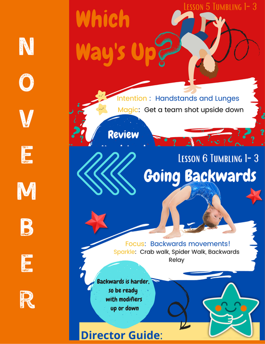 Tumbling November Lesson Plans